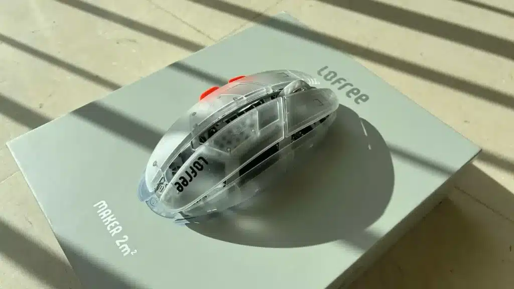 Test Souris transparent liquid X25